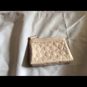 Coach cosmetic bag